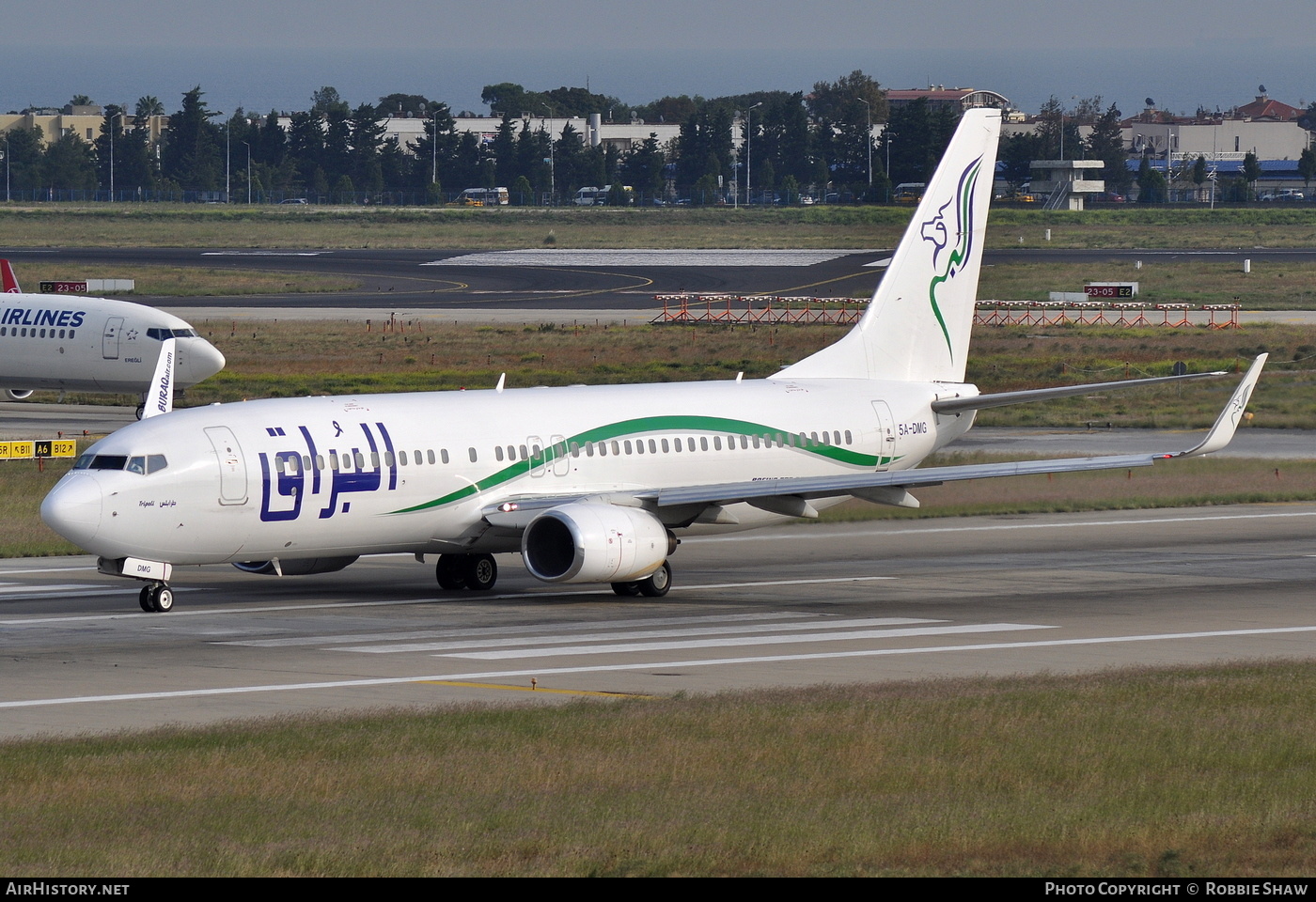 Aircraft Photo of 5A-DMG | Boeing 737-8GK | Buraq Air | AirHistory.net #188168