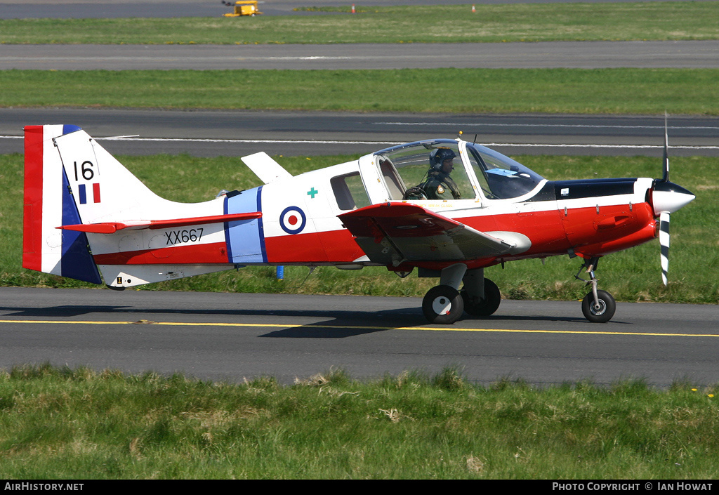 Aircraft Photo of G-BZFN / XX667 | Scottish Aviation Bulldog 120/121 | UK - Air Force | AirHistory.net #188170