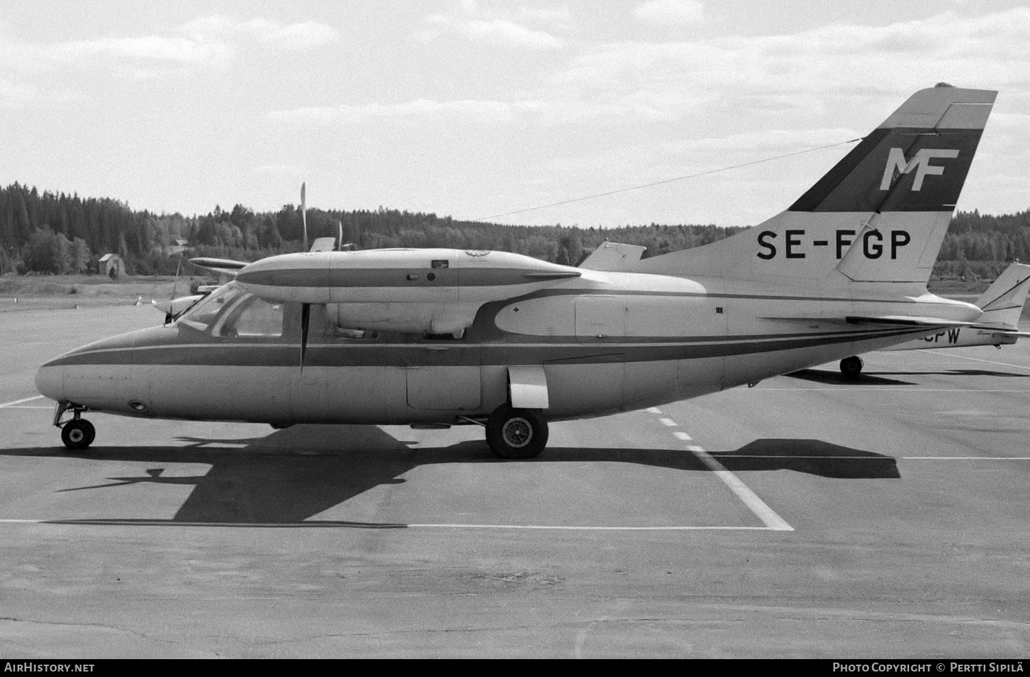Aircraft Photo of SE-FGP | Mitsubishi MU-2B | Maj-Flyg | AirHistory.net #188176
