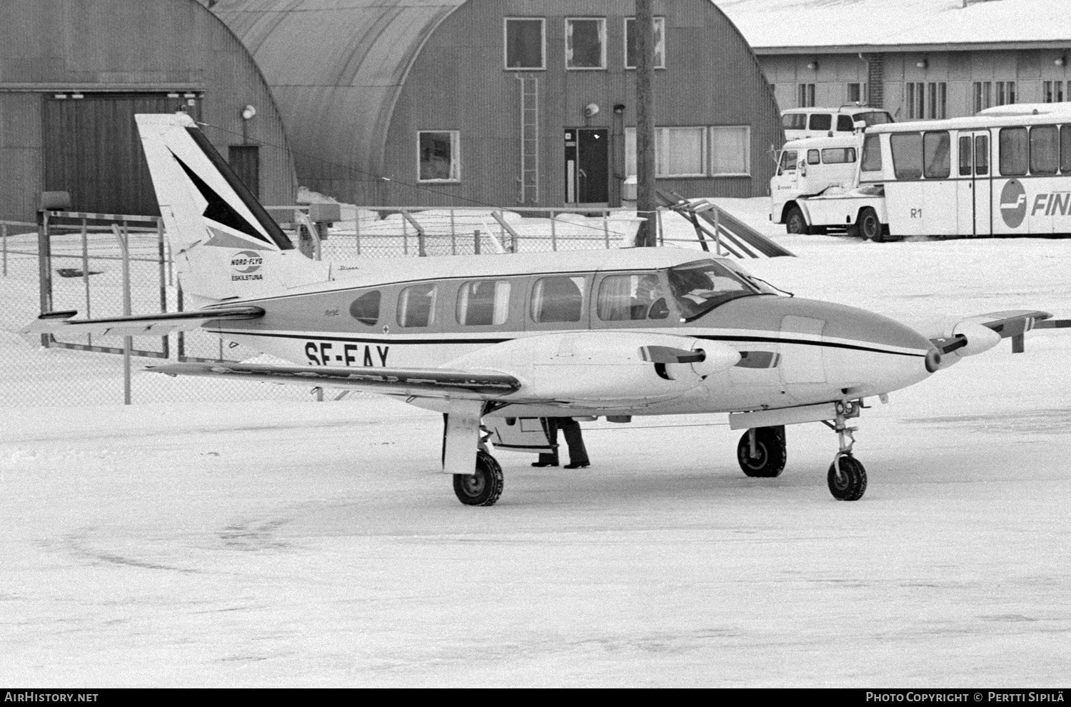 Aircraft Photo of SE-FAY | Piper PA-31-310 Navajo | Nord-Flyg | AirHistory.net #188184