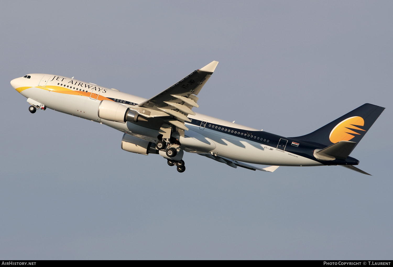 Aircraft Photo of VT-JWP | Airbus A330-203 | Jet Airways | AirHistory.net #188199