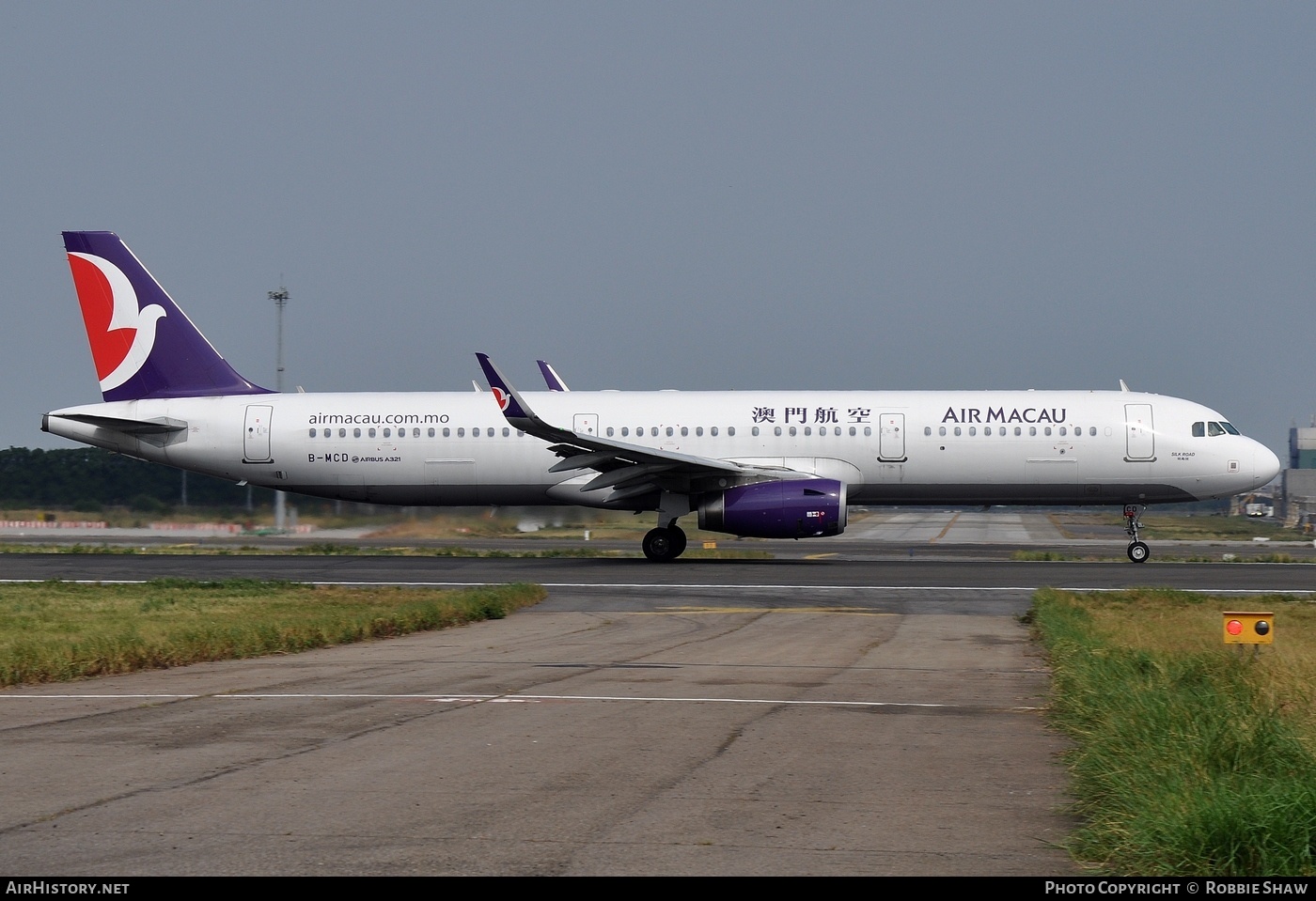 Aircraft Photo of B-MCD | Airbus A321-231 | Air Macau | AirHistory.net #188204