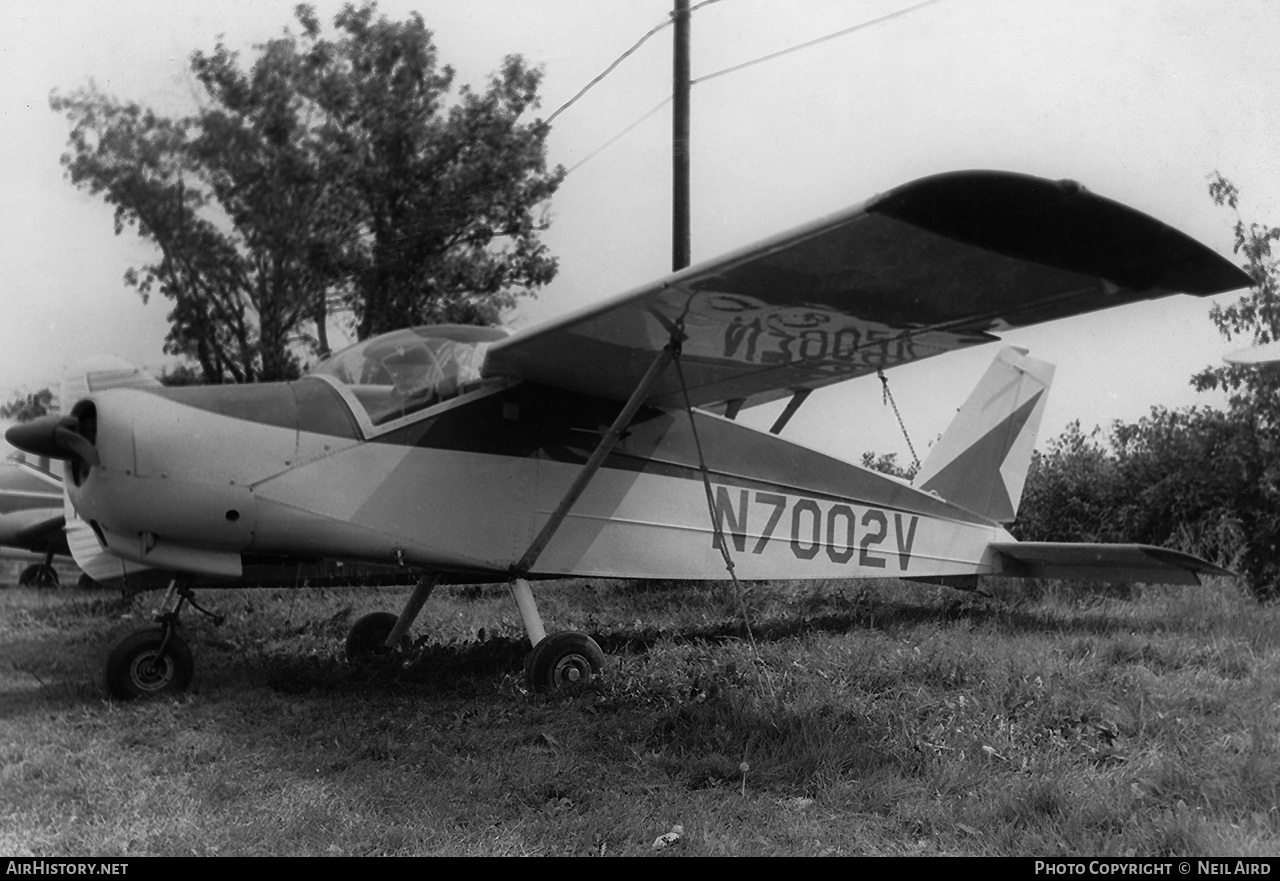 Aircraft Photo of N7002V | Bölkow Bo-208A Junior | AirHistory.net #188209