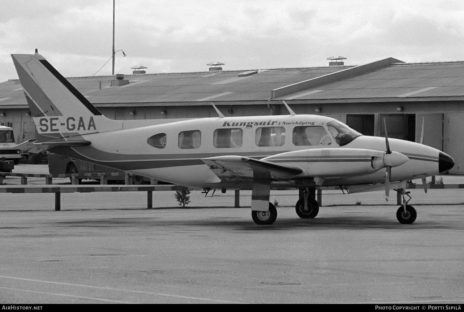 Aircraft Photo of SE-GAA | Piper PA-31-310 Navajo B | Kungsair | AirHistory.net #188211