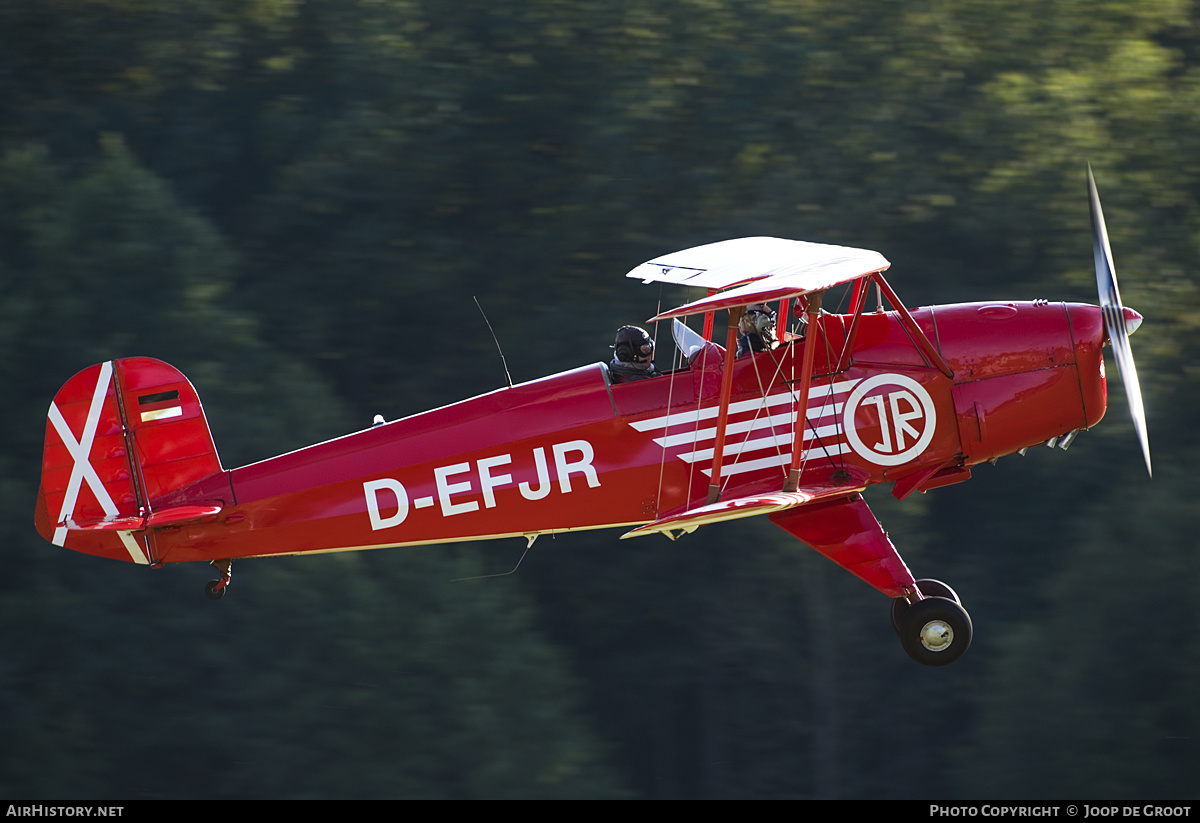 Aircraft Photo of D-EFJR | CASA 1.131E Jungmann | AirHistory.net #188230