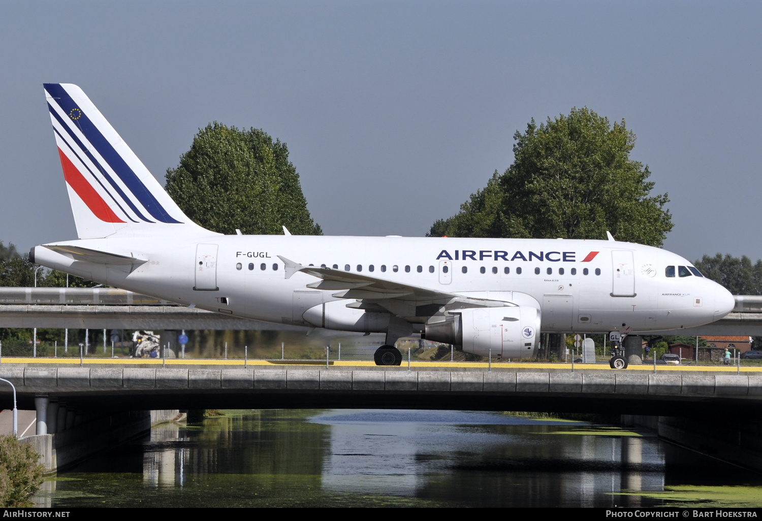 Aircraft Photo of F-GUGL | Airbus A318-111 | Air France | AirHistory.net #188233