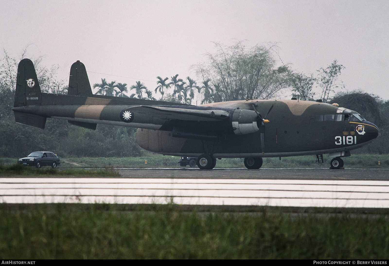 Aircraft Photo of 3181 | Fairchild C-119F Flying Boxcar | Taiwan - Air Force | AirHistory.net #188240