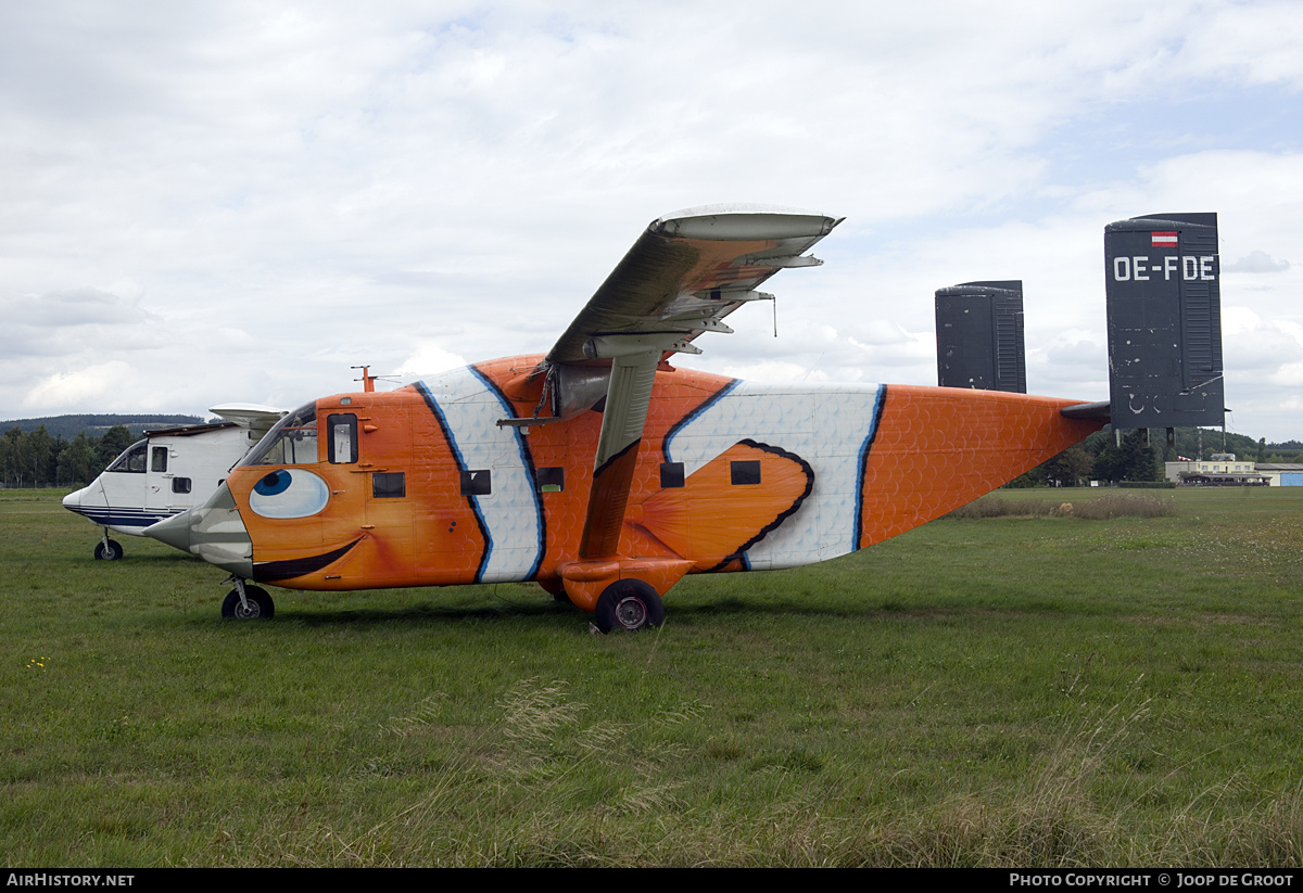 Aircraft Photo of OE-FDE | Short SC.7 Skyvan 3-100 | Pink Aviation Services | AirHistory.net #188258