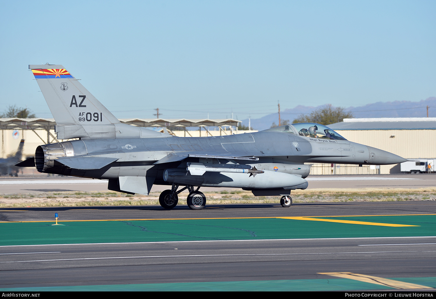 Aircraft Photo of 89-2091 / AF89-091 | General Dynamics F-16CM Fighting Falcon | USA - Air Force | AirHistory.net #188264