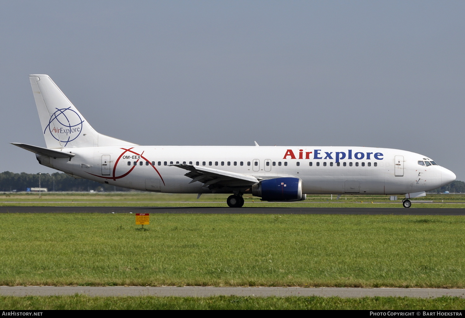 Aircraft Photo of OM-EEX | Boeing 737-4Q8 | AirExplore - Axe | AirHistory.net #188267