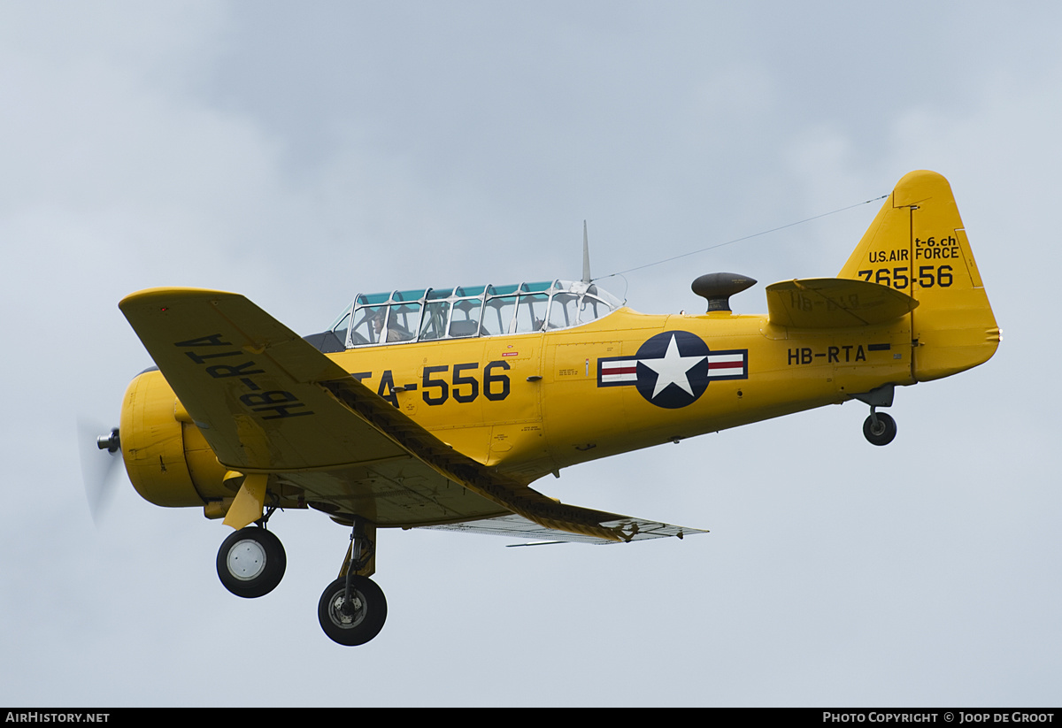Aircraft Photo of HB-RTA / 76556 | North American AT-16 Harvard II | USA - Air Force | AirHistory.net #188270