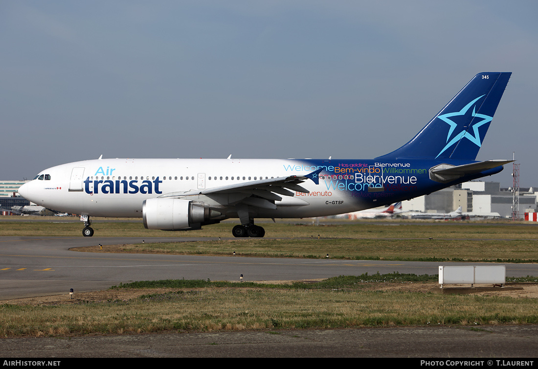 Aircraft Photo of C-GTSF | Airbus A310-304/ET | Air Transat | AirHistory.net #188275