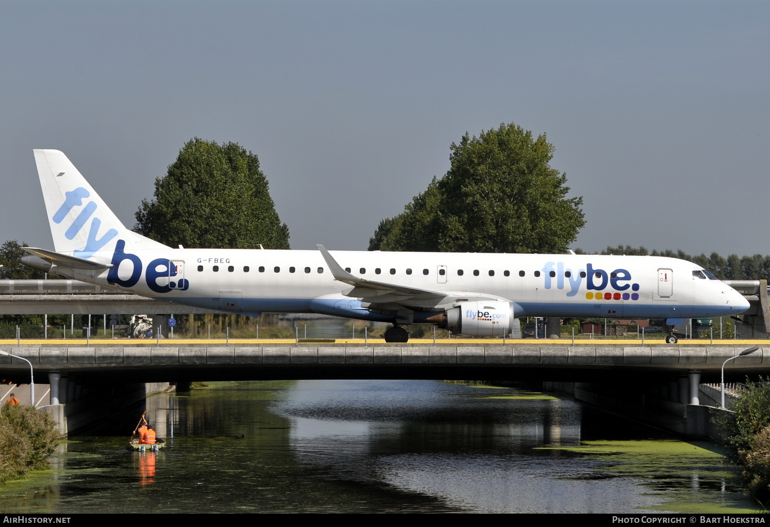 Aircraft Photo of G-FBEG | Embraer 195LR (ERJ-190-200LR) | Flybe | AirHistory.net #188282