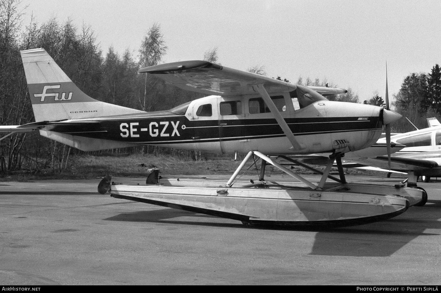 Aircraft Photo of SE-GZX | Cessna U206E Skywagon 206 | AirHistory.net #188290