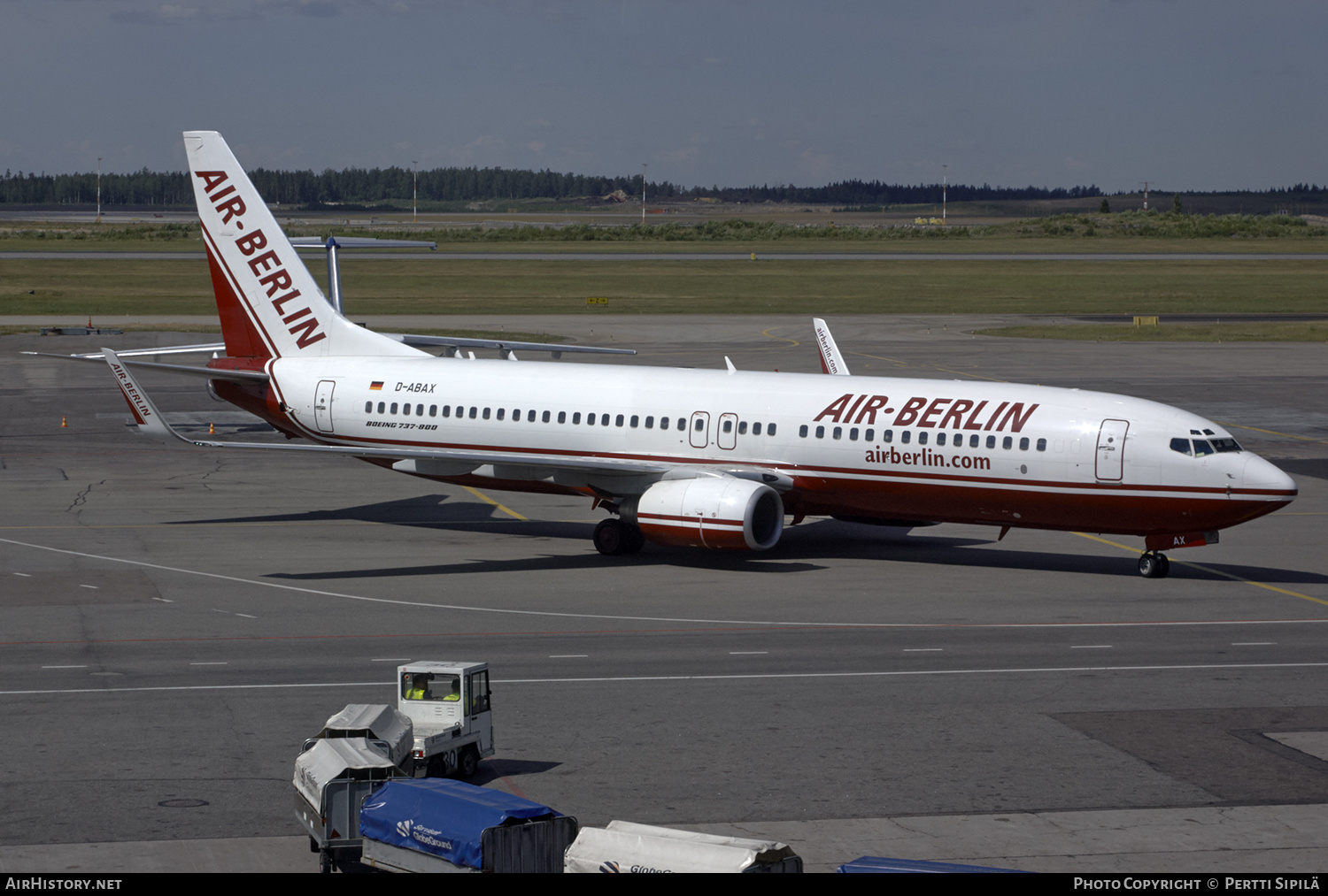 Aircraft Photo of D-ABAX | Boeing 737-86J | Air Berlin | AirHistory.net #188299