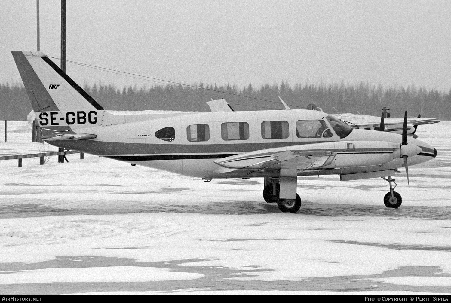 Aircraft Photo of SE-GBG | Piper PA-31-310 Navajo B | Nordkalottflyg | AirHistory.net #188319