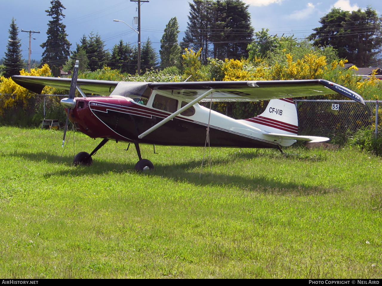 Aircraft Photo of CF-VIB | Cessna 170B | AirHistory.net #188328