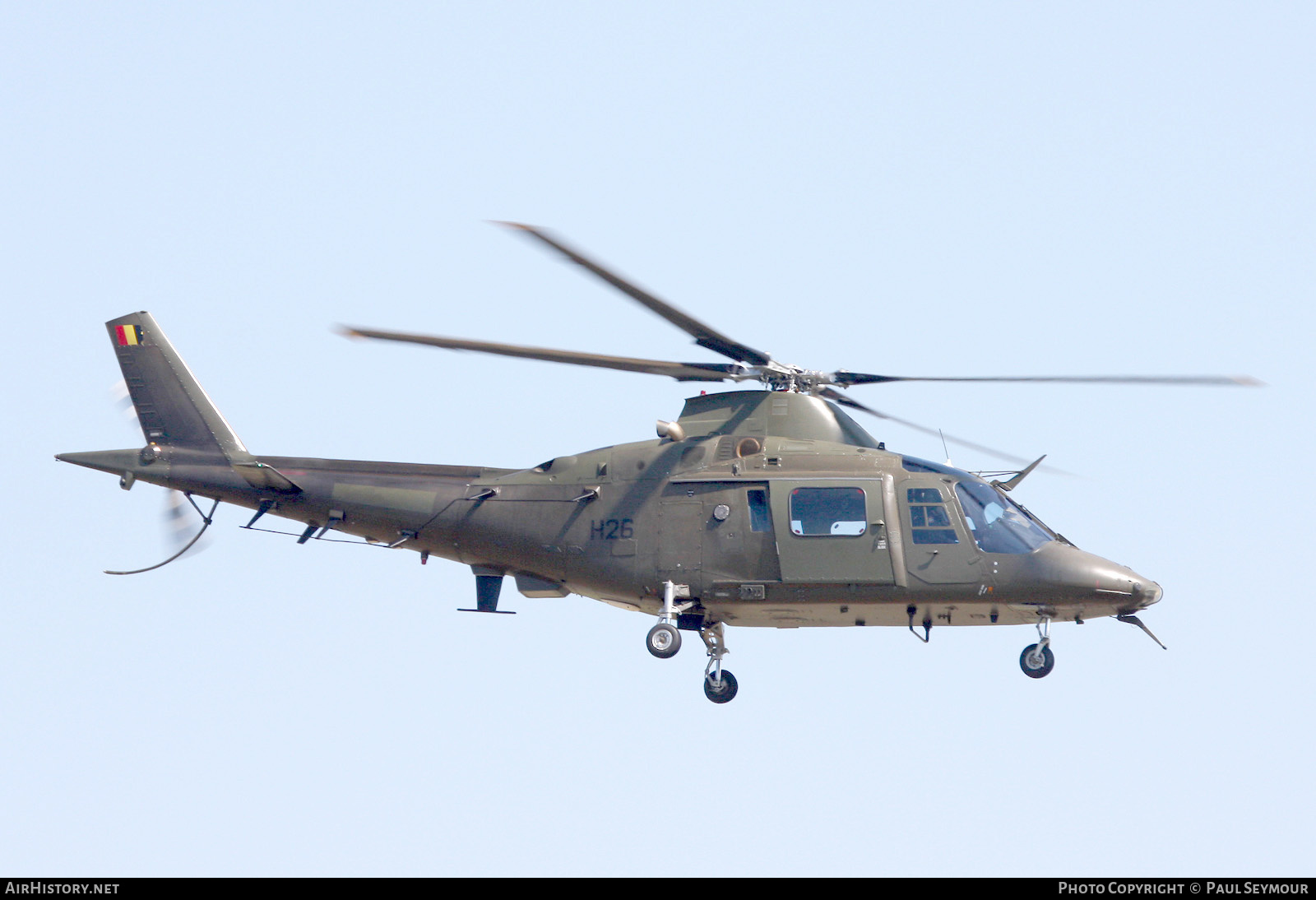 Aircraft Photo of H26 | Agusta A-109BA | Belgium - Air Force | AirHistory.net #188330