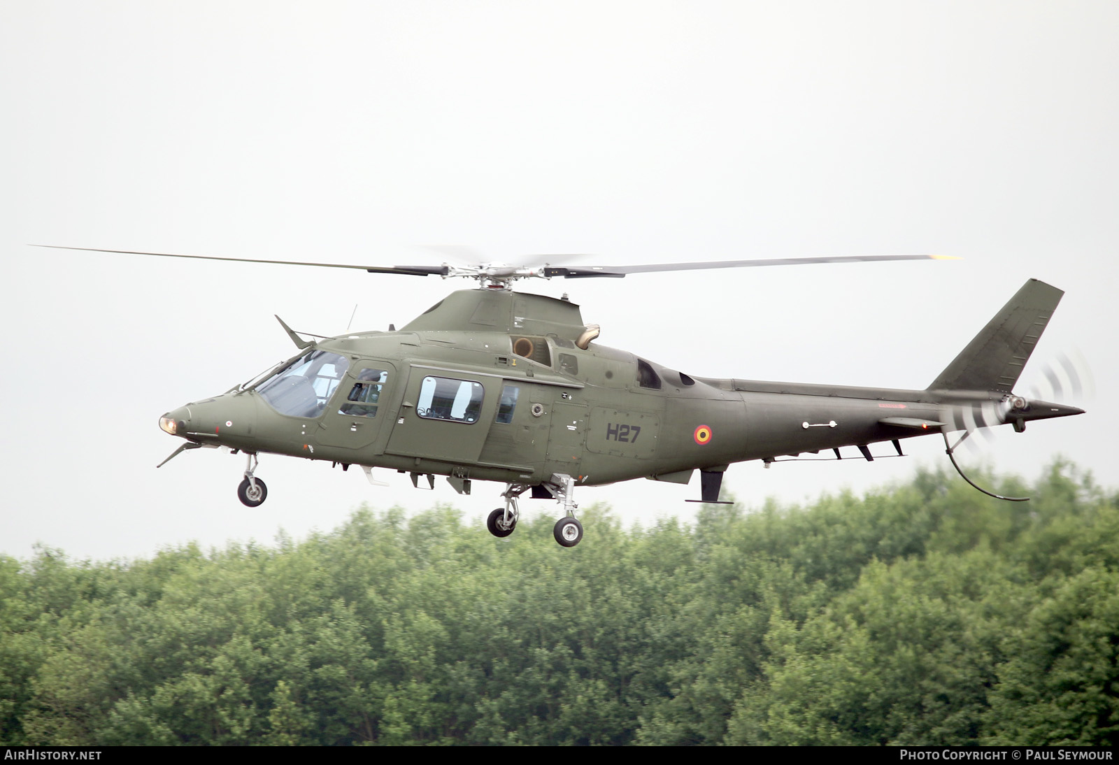 Aircraft Photo of H27 | Agusta A-109HA (A-109BA) | Belgium - Air Force | AirHistory.net #188333