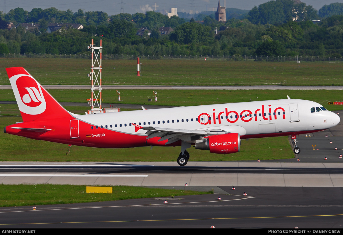 Aircraft Photo of D-ABDQ | Airbus A320-214 | Air Berlin | AirHistory.net #188342