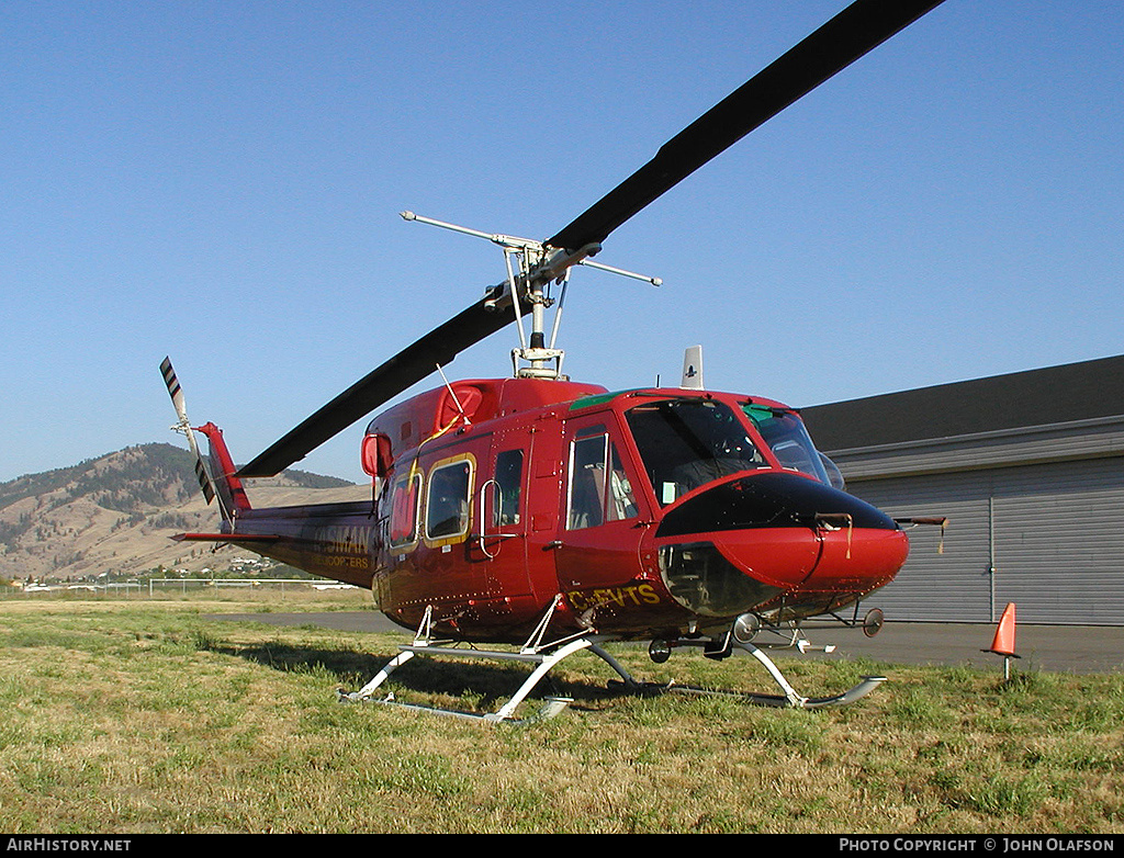 Aircraft Photo of C-FVTS | Bell 212 Twin Two-Twelve | Tasman Helicopters | AirHistory.net #188343