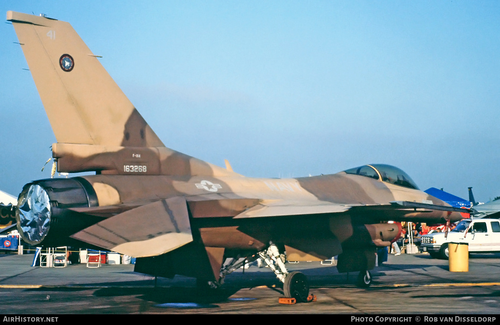 Aircraft Photo of 163268 | General Dynamics F-16N Fighting Falcon | USA - Navy | AirHistory.net #188372