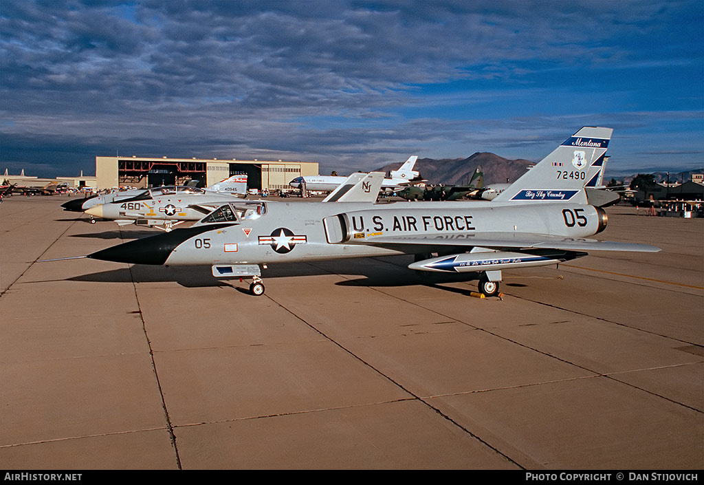 Aircraft Photo of 57-2490 / 72490 | Convair F-106A Delta Dart | USA - Air Force | AirHistory.net #188375