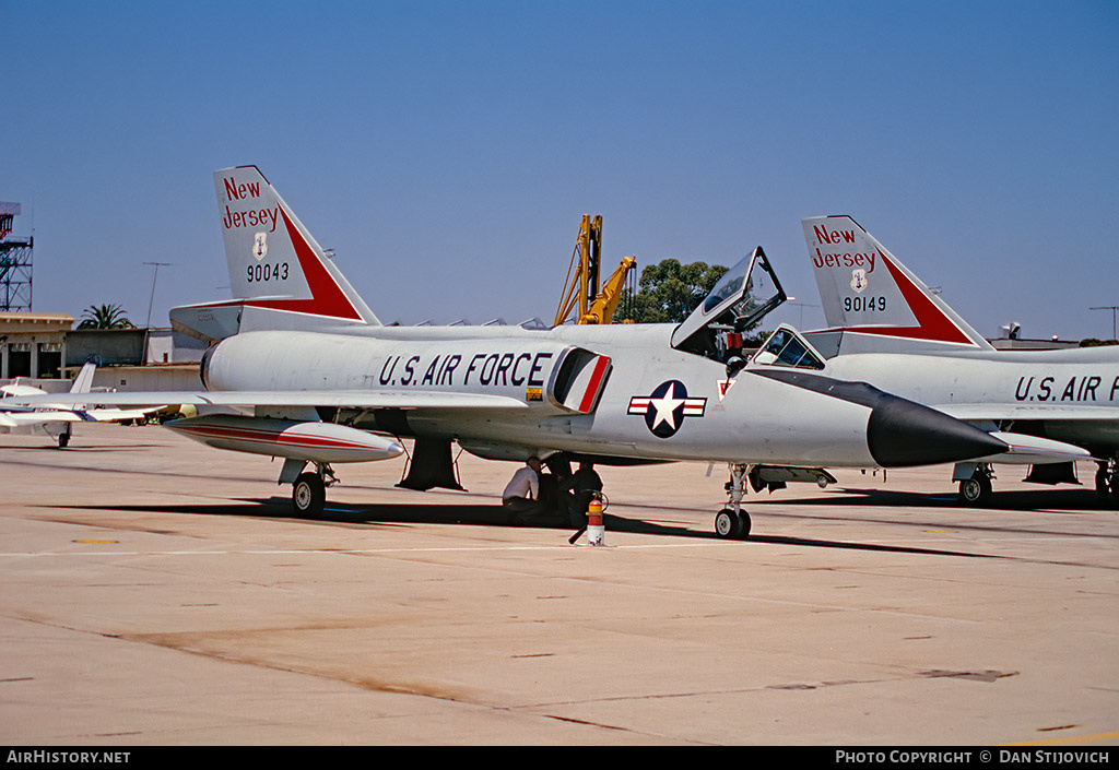 Aircraft Photo of 59-0043 / 90043 | Convair F-106A Delta Dart | USA - Air Force | AirHistory.net #188389
