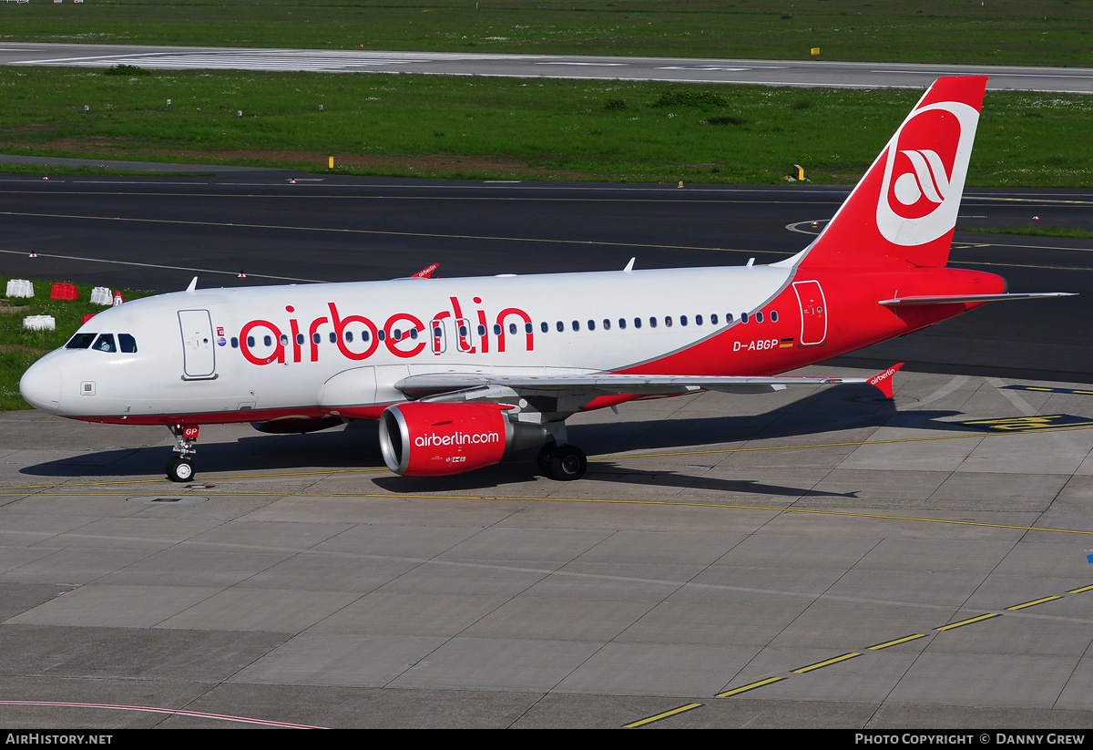 Aircraft Photo of D-ABGP | Airbus A319-112 | Air Berlin | AirHistory.net #188397