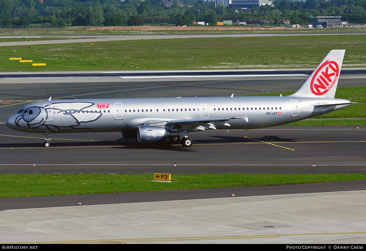 Aircraft Photo of OE-LET | Airbus A321-211 | Niki | AirHistory.net #188402