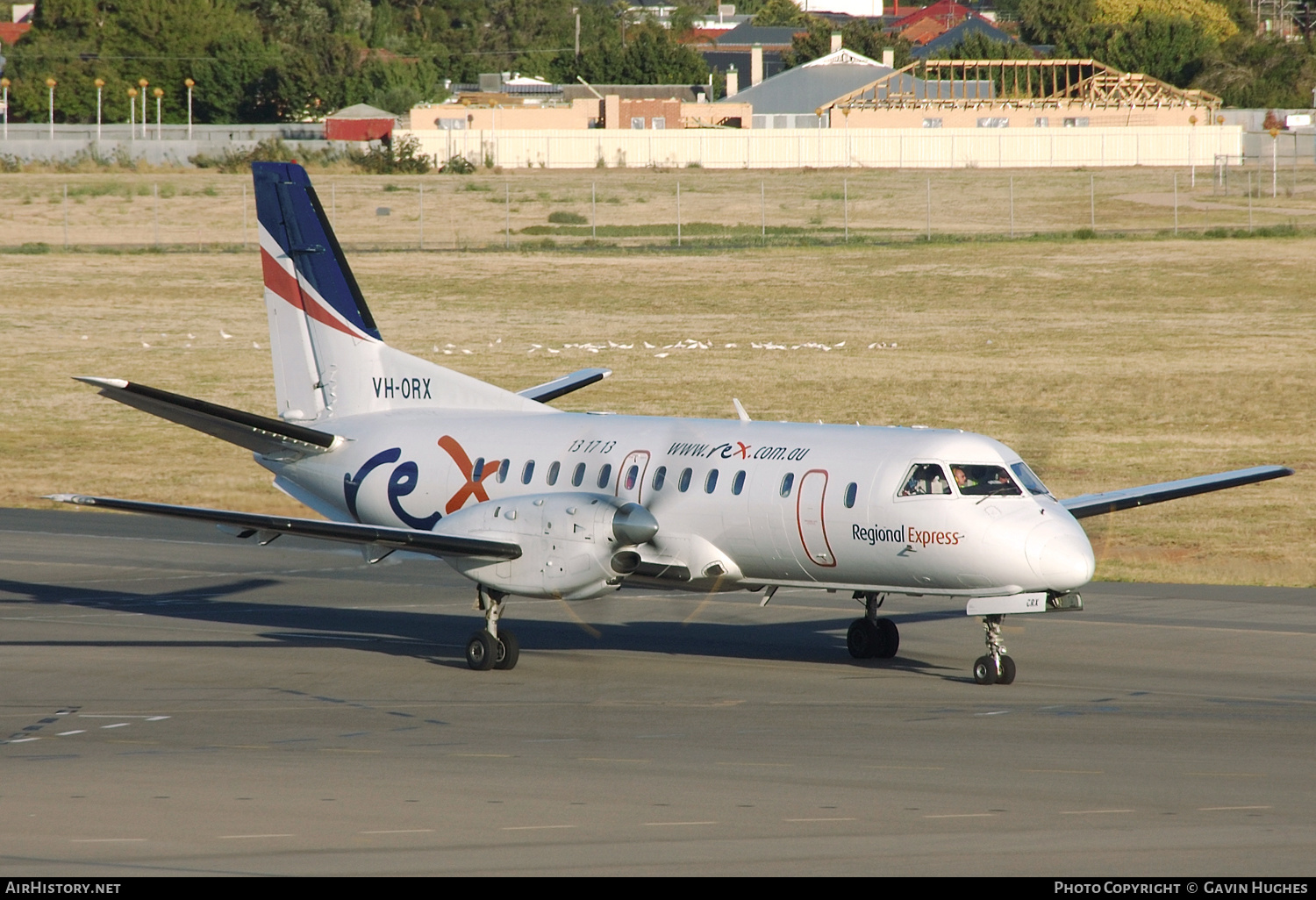 Aircraft Photo of VH-ORX | Saab 340B | REX - Regional Express | AirHistory.net #188405