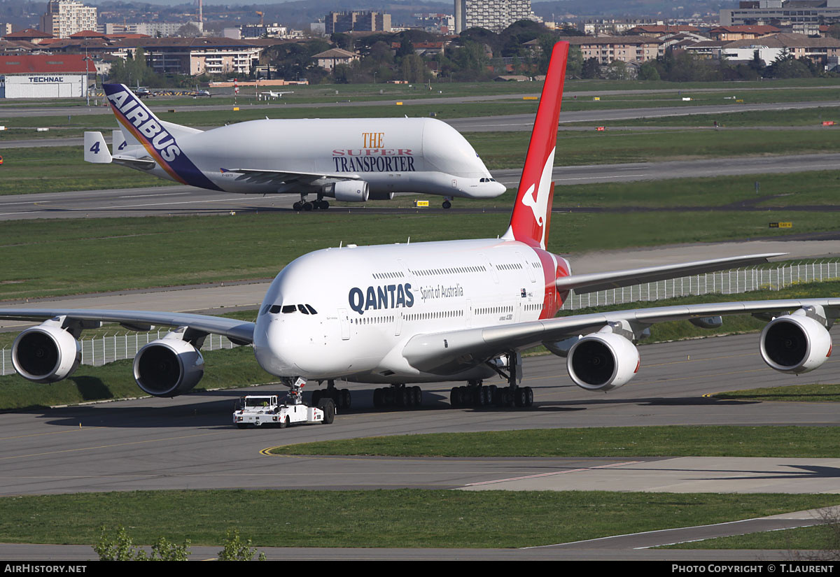 Aircraft Photo of F-WWAQ | Airbus A380-842 | Qantas | AirHistory.net #188410