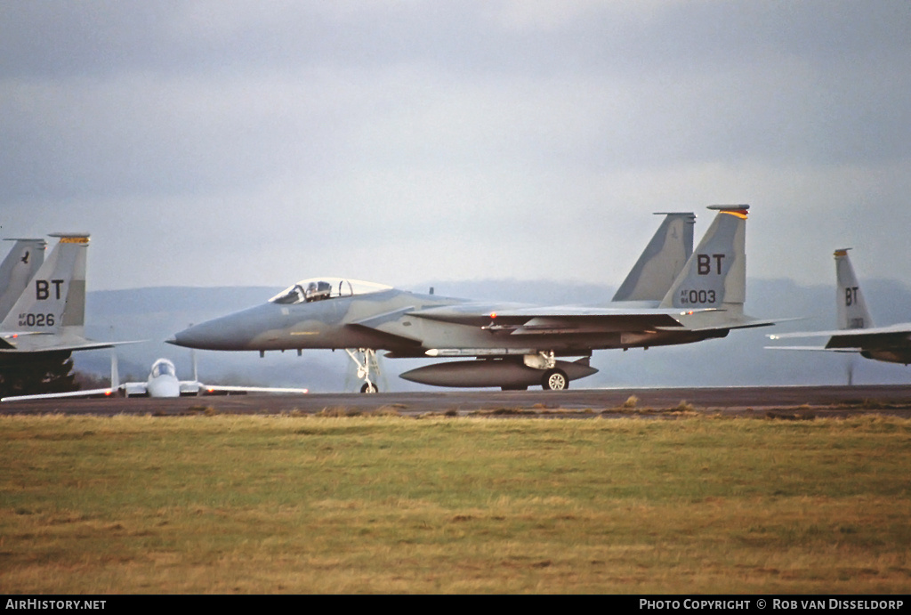 Aircraft Photo of 84-0003 / AF84-003 | McDonnell Douglas F-15C Eagle | USA - Air Force | AirHistory.net #188415