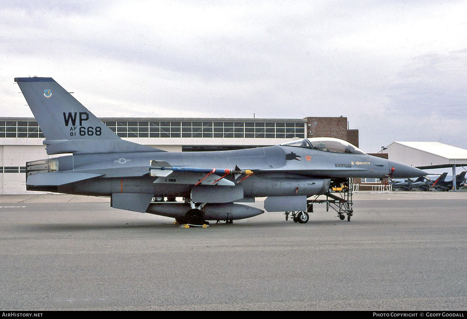 Aircraft Photo of 81-0668 / AF81-668 | General Dynamics F-16A Fighting Falcon | USA - Air Force | AirHistory.net #188416