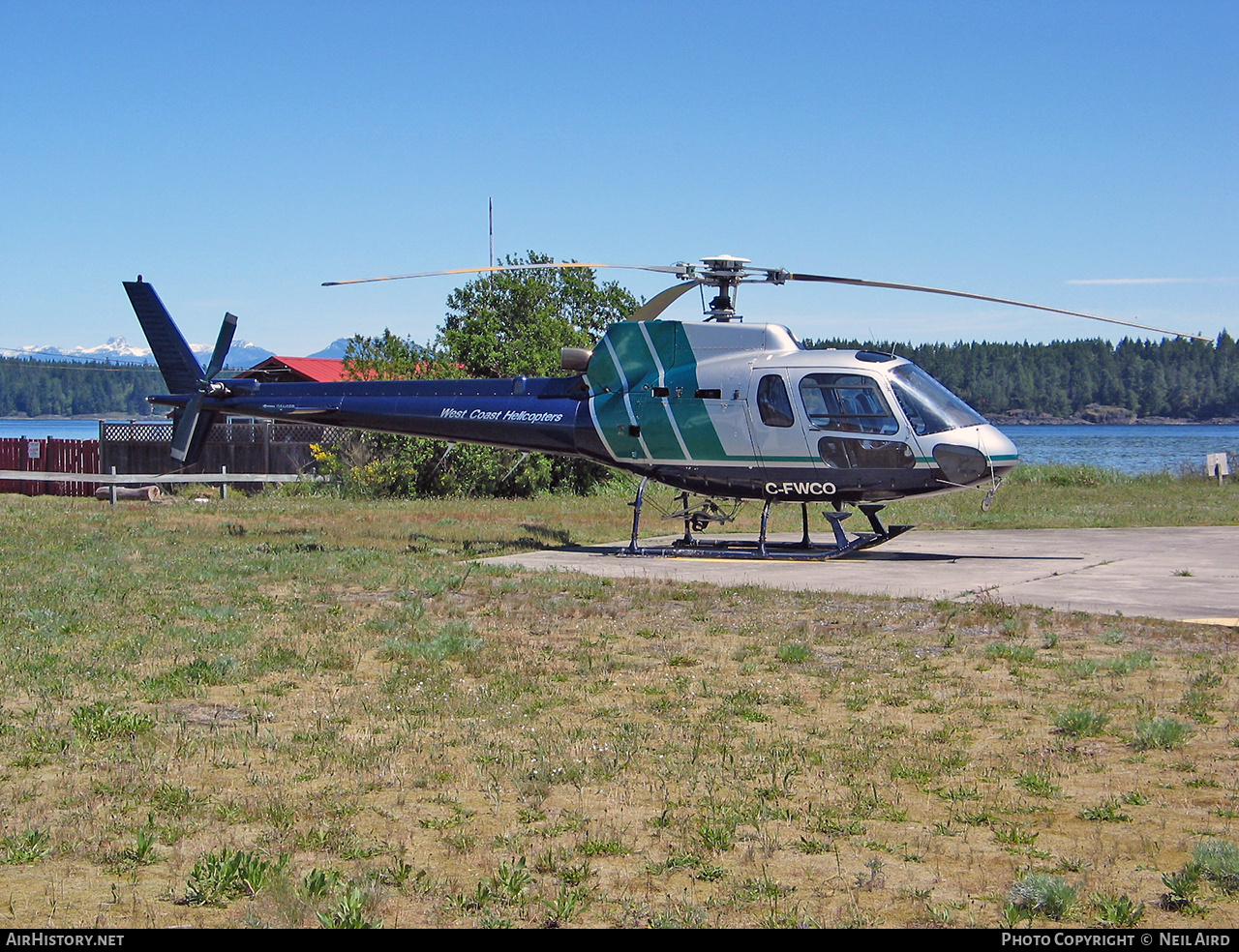 Aircraft Photo of C-FWCO | Aerospatiale AS-350B-2 Ecureuil | West Coast Helicopters | AirHistory.net #188418