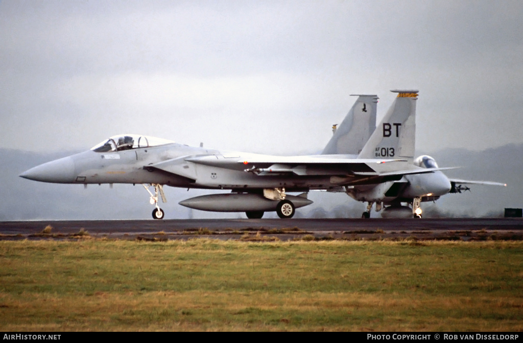 Aircraft Photo of 84-0013 / AF84-013 | McDonnell Douglas F-15C Eagle | USA - Air Force | AirHistory.net #188419