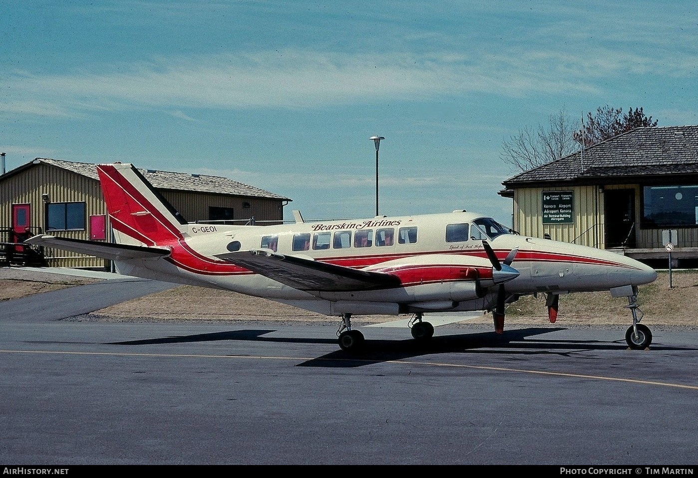 Aircraft Photo of C-GEOI | Beech B99 Airliner | Bearskin Airlines | AirHistory.net #188420