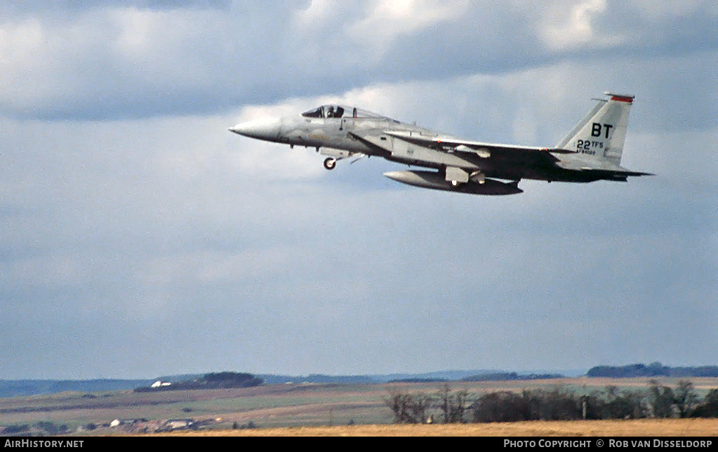 Aircraft Photo of 84-0022 / AF84-022 | McDonnell Douglas F-15C Eagle | USA - Air Force | AirHistory.net #188428