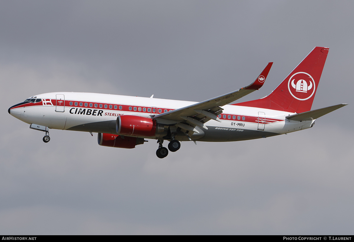 Aircraft Photo of OY-MRU | Boeing 737-73S | Cimber Sterling | AirHistory.net #188430