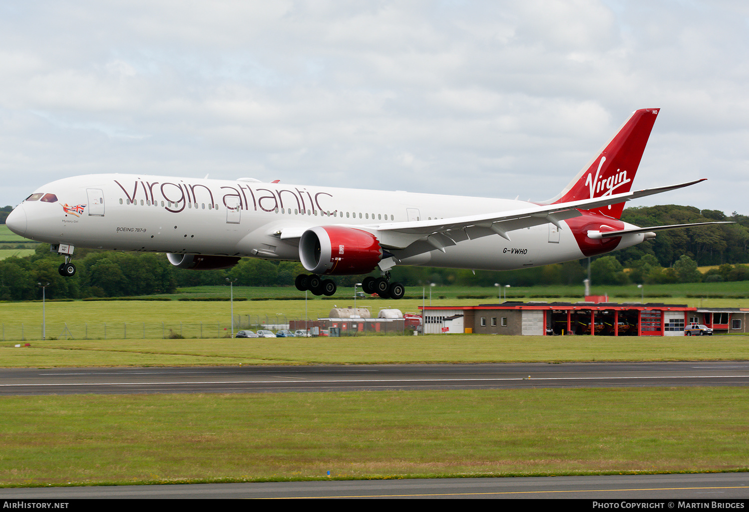 Aircraft Photo of G-VWHO | Boeing 787-9 Dreamliner | Virgin Atlantic Airways | AirHistory.net #188447