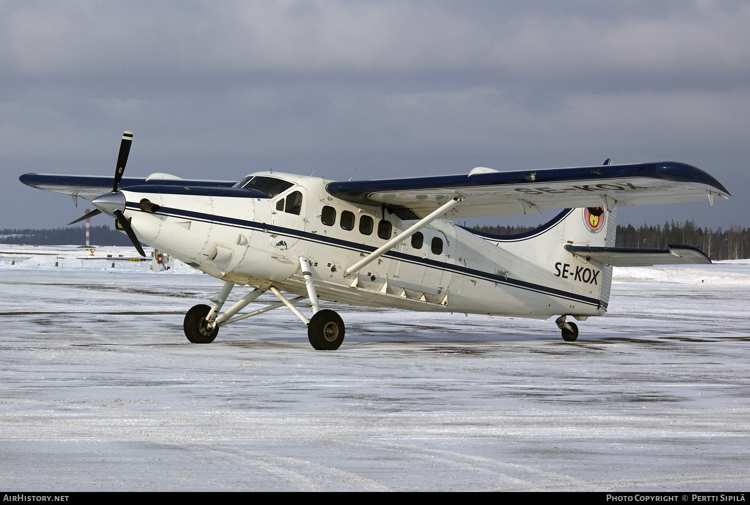 Aircraft Photo of SE-KOX | Vazar DHC-3T Turbine Otter | Svenska Fallskärmsklubben Aros | AirHistory.net #188451