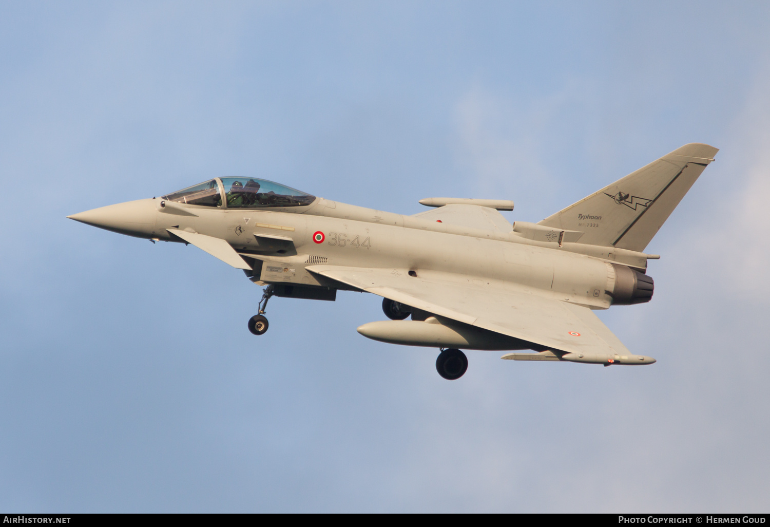Aircraft Photo of MM7325 | Eurofighter F-2000A Typhoon | Italy - Air Force | AirHistory.net #188463