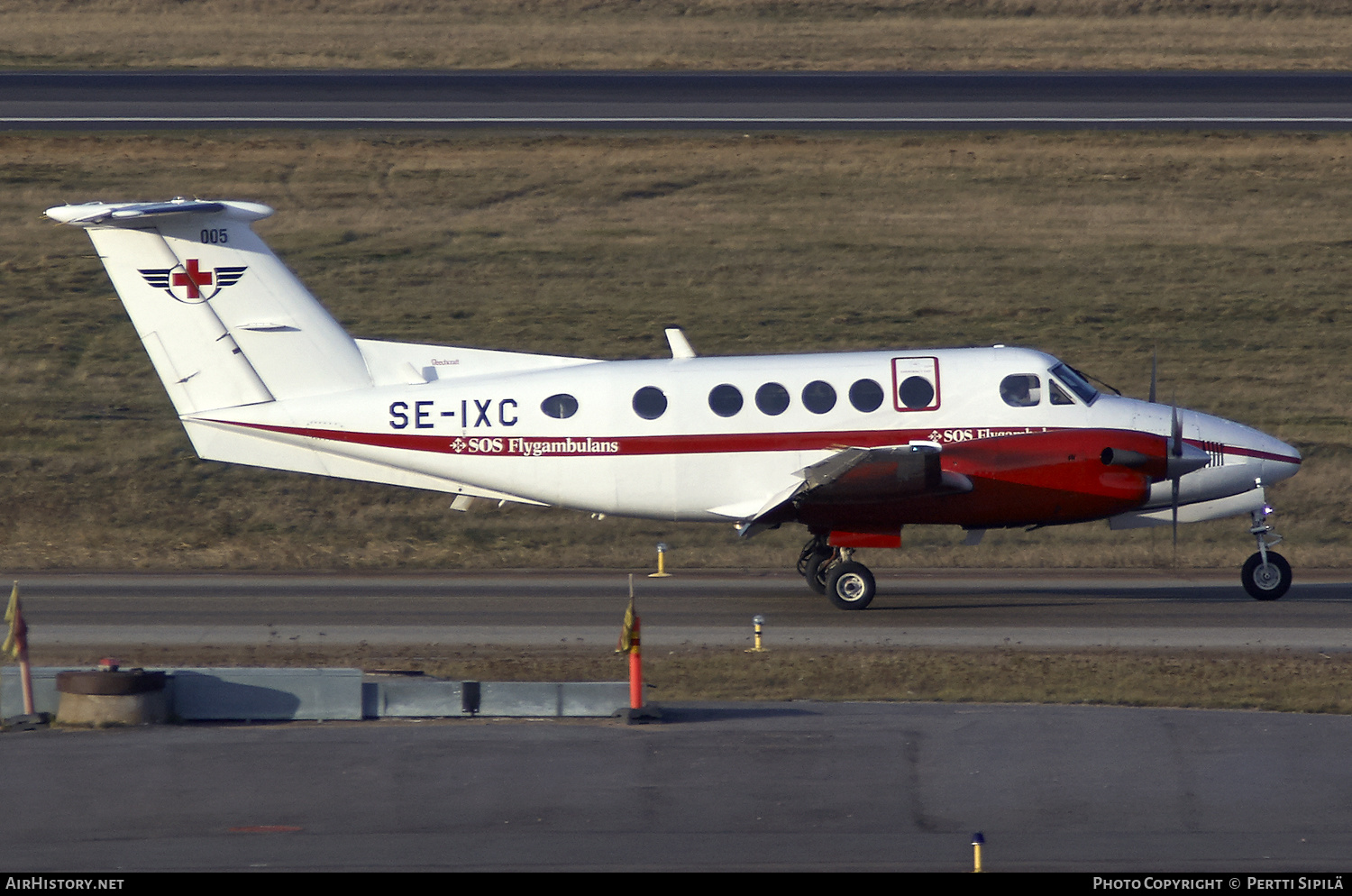 Aircraft Photo of SE-IXC | Beech B200 Super King Air | SOS Flygambulans | AirHistory.net #188474