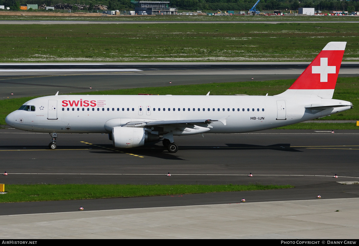 Aircraft Photo of HB-IJN | Airbus A320-214 | Swiss International Air Lines | AirHistory.net #188495