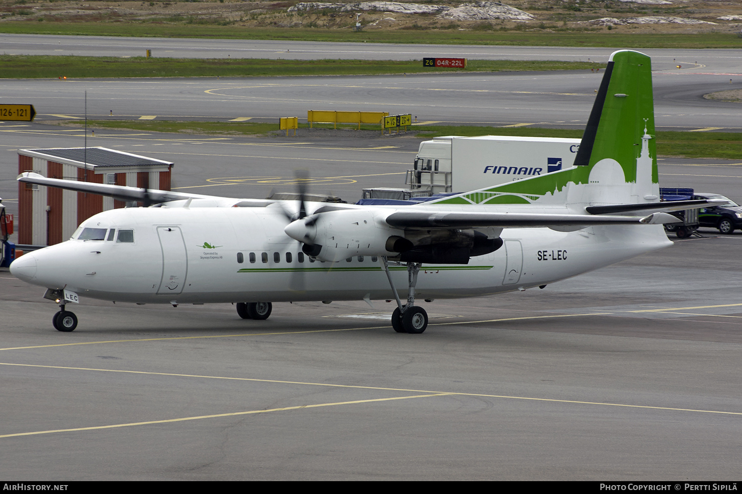 Aircraft Photo of SE-LEC | Fokker 50 | Skyways | AirHistory.net #188502