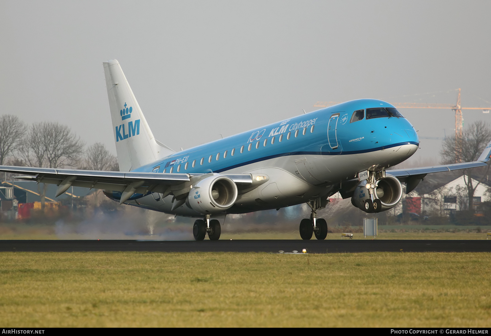 Aircraft Photo of PH-EXI | Embraer 175STD (ERJ-170-200STD) | KLM Cityhopper | AirHistory.net #188514