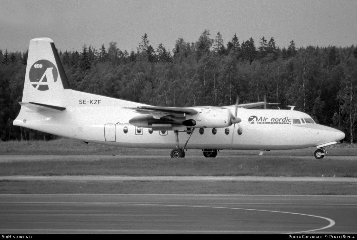 Aircraft Photo of SE-KZF | Fokker F27-100 Friendship | Air Nordic | AirHistory.net #188525