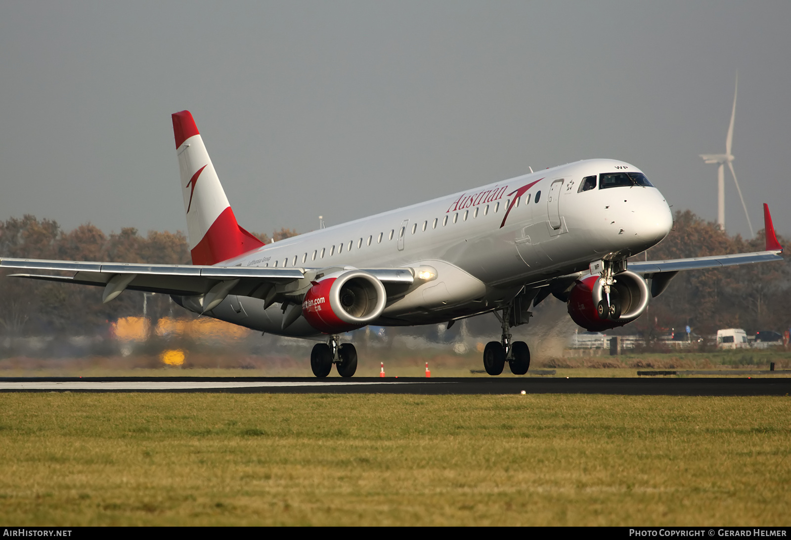 Aircraft Photo of OE-LWP | Embraer 195LR (ERJ-190-200LR) | Austrian Airlines | AirHistory.net #188532