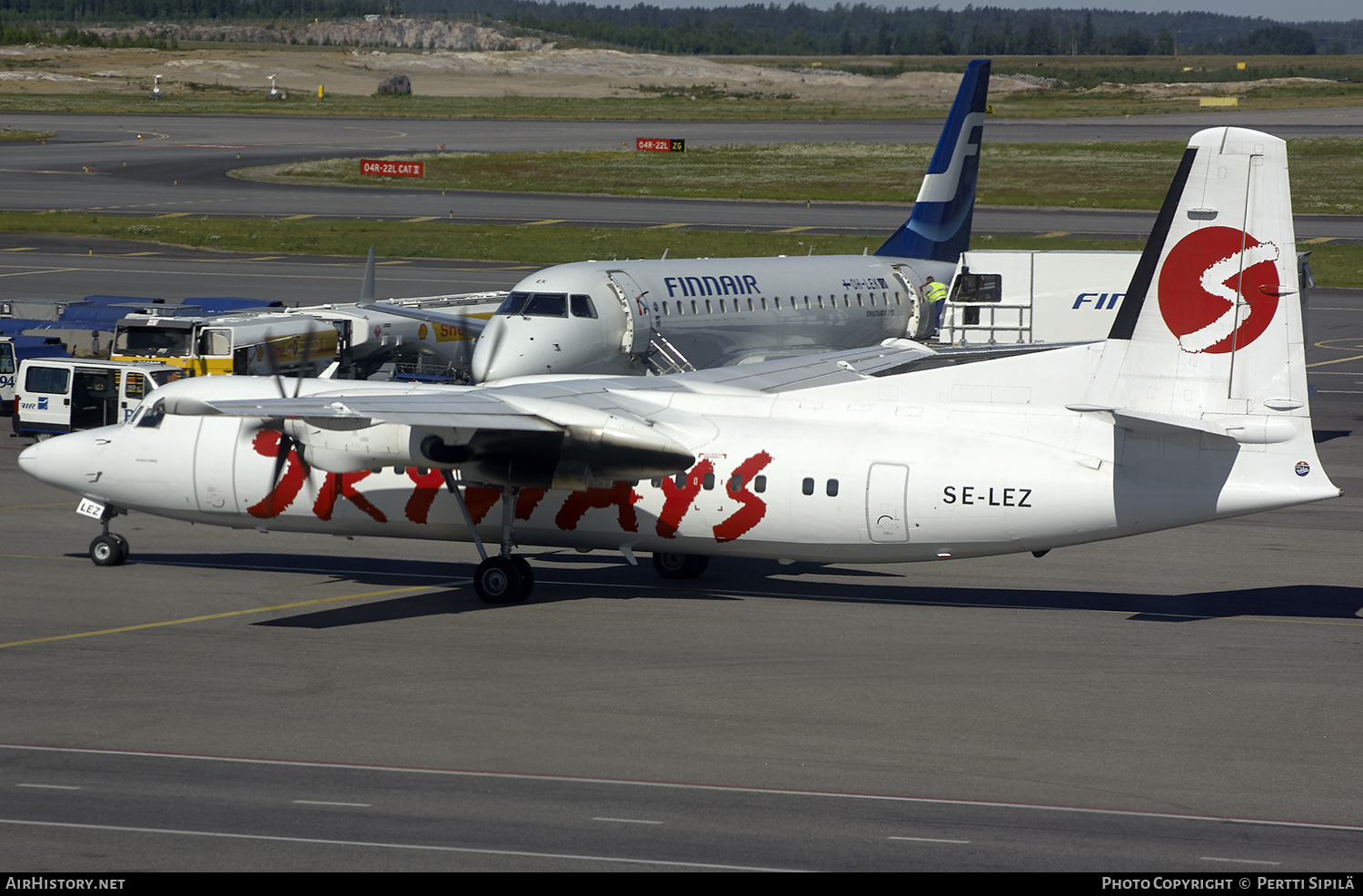 Aircraft Photo of SE-LEZ | Fokker 50 | Skyways | AirHistory.net #188536