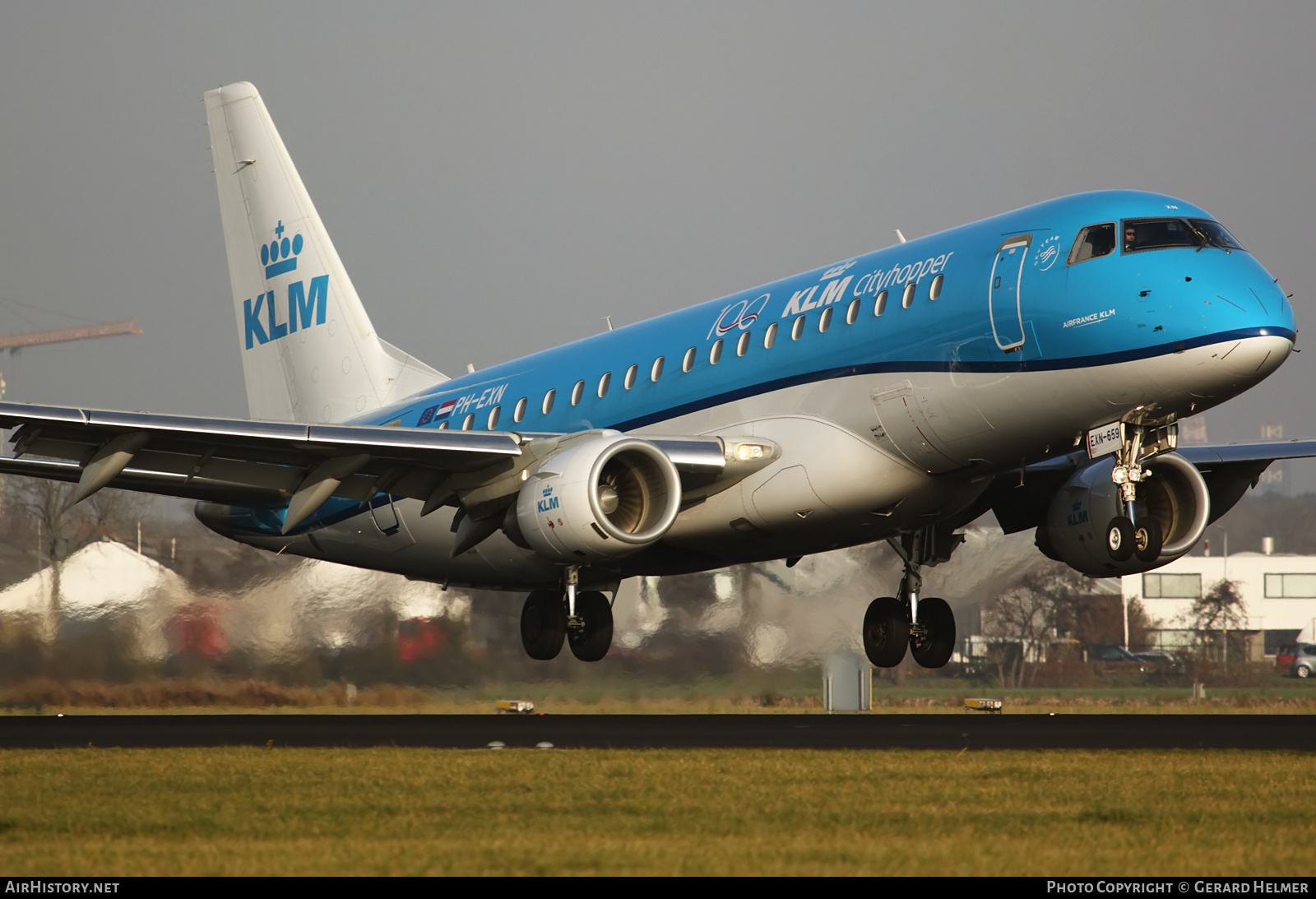 Aircraft Photo of PH-EXN | Embraer 175STD (ERJ-170-200STD) | KLM Cityhopper | AirHistory.net #188540